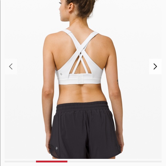 Lululemon NWT Stash it Bra Sz 10 white - Picture 2 of 3